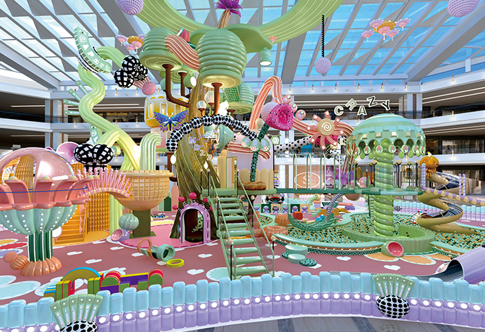 Indoor amusement equipment