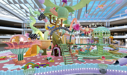 Indoor playground equipment